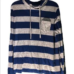 Mens Aeropostale striped hoodie